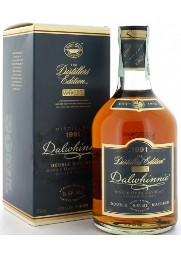 Whisky Dalwhinnie Double Matured 1991 0,70 lt.