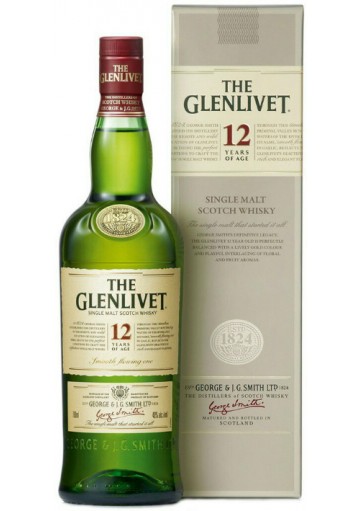 Whisky The Glenlivet Single Malt 12 anni 0,70 lt.