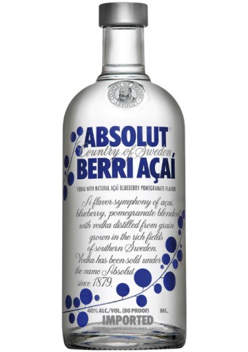 Vodka Absolut Berri Acai 1 lt.