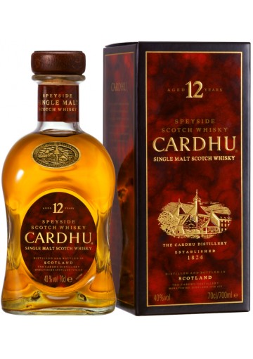 Whisky Cardhu Single Malt 12 anni 0,70 lt.