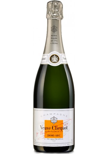 Champagne Veuve Clicquot Demi Sec  0,75 lt.