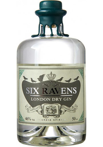 Gin Six Raven\'s  0,70 lt.
