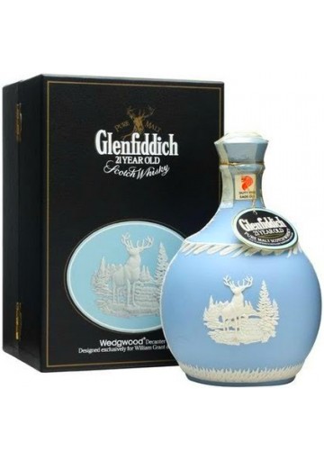 Whisky Glenfiddich 21 anni Wedgwood Decanter 0,70 lt.