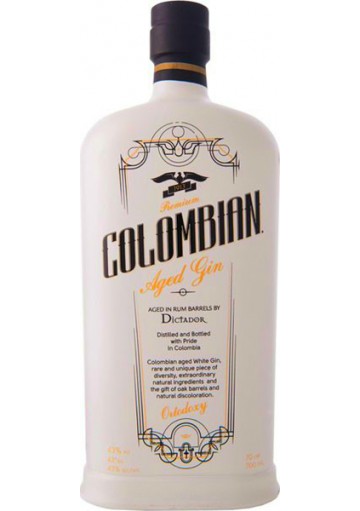Gin Colombian Ortodoxy Aged 0,70 lt.