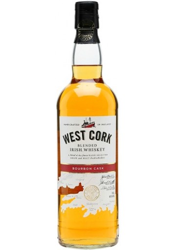 Whiskey West Cork Irish Classic Blend 0,70 lt.