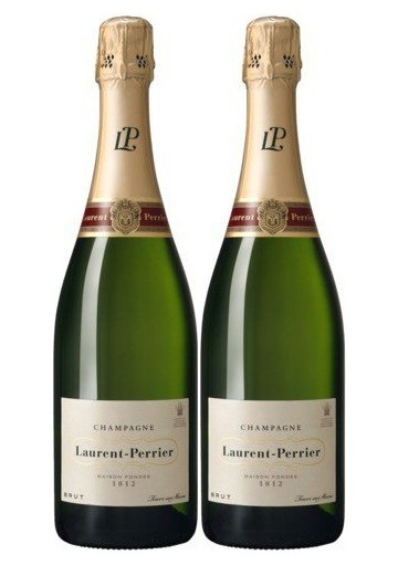 Champagne Laurent Perrier Brut Confezione 2 Bottiglie 0,75 lt.