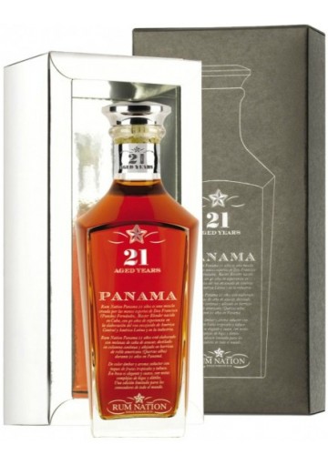 Rum Nation Panama 21 anni  0,70 lt.