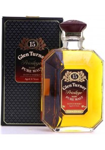 Whisky Glen Turner \'Privilege\' Rare Pure Malt 15 Anni  0,70 lt.